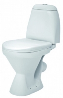 Унитаз Римини белый, эконом (полипропилен)